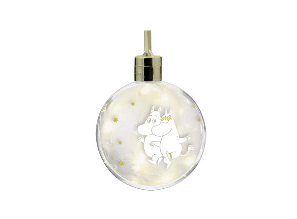 Mummi Dekorasjonskule - med leddlys 11 CM  Sparkling Stars