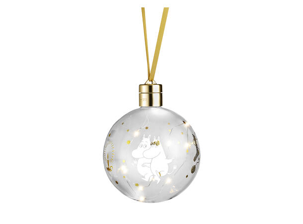 Mummi Dekorasjonskule - med leddlys 11 CM  Sparkling Stars