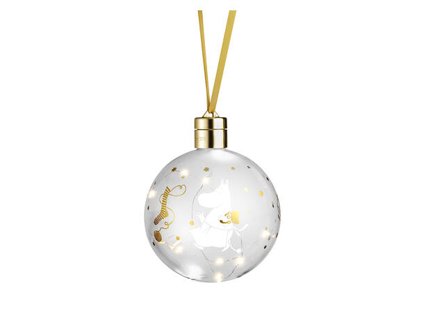Mummi Dekorasjonskule - med leddlys 11 CM  Sparkling Stars