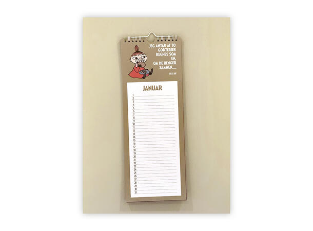 Mummi Fødselsdagskalender Mummi