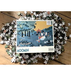 Mummi Puslespill Blå 1000 brikker 10 +