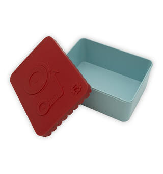 Blafre matboks i plast ett rom - Traktor R&#248;d/lys bl&#229;