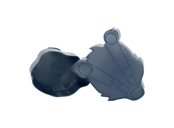 Blafre matboks i plast mini - Grevling Mørk blå