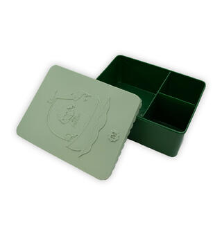 Blafre matboks i plast trerom - Fisketur Lys gr&#248;nn