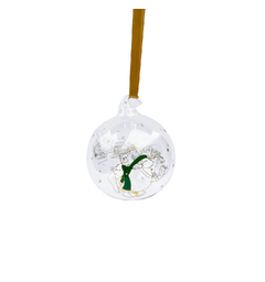 Flåklypa Julekule - Ludvig 7cm 2024