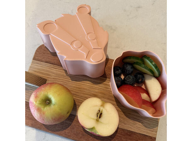 Blafre matboks i plast mini - Grevling Fersken