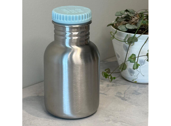 Blafre stålflaske - Lys blå 300 ml 