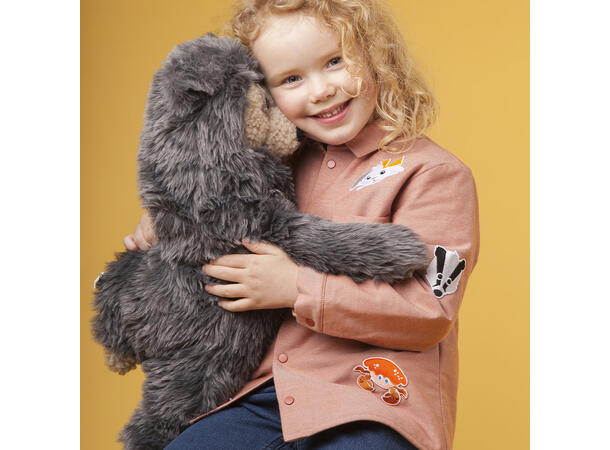 Brillebjørn bamse - Stor 53 cm