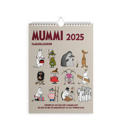 Mummi Familiekalender 2025 Kalender 2025