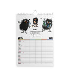 Mummi Familiekalender 2025 Kalender 2025
