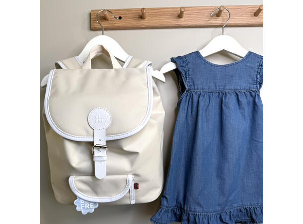 Blafre barnesekk - 8,5L beige 3-5 år 