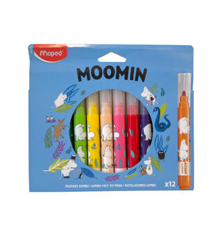Mummi - Felt tip penner store 12stk