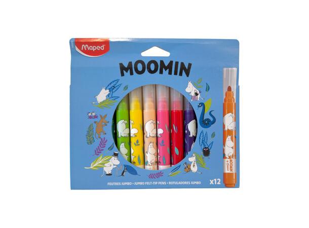 Mummi - Felt tip penner store 12stk