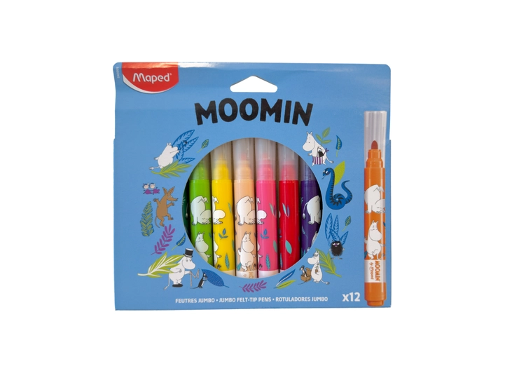 Mummi - Felt tip penner store 12stk 