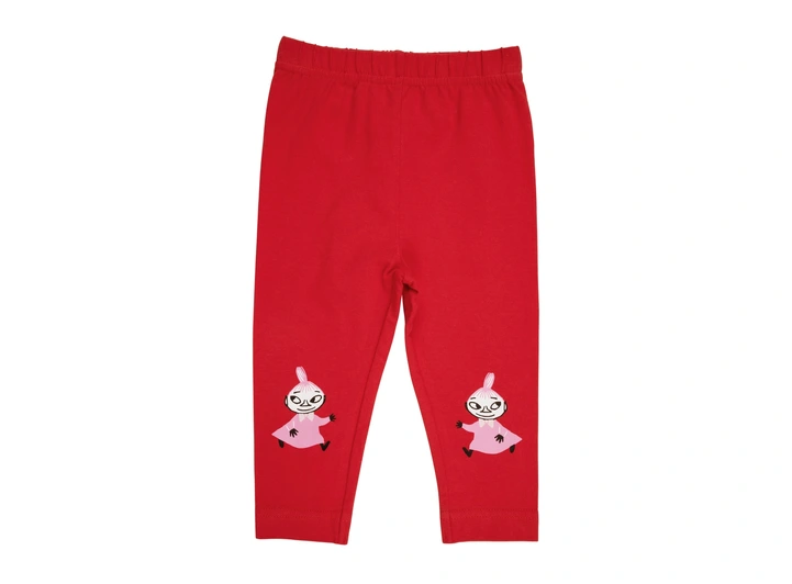 Mummi Leggings - Nedbør Rød 62 Babyklær fra Mummi 