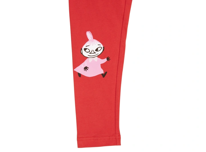 Mummi Leggings - Nedbør Rød 62 Babyklær fra Mummi 