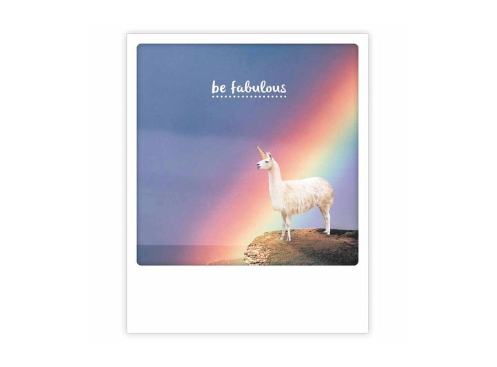 Pickmotion postkort - Be fabulous Pickmotion - Postkort 