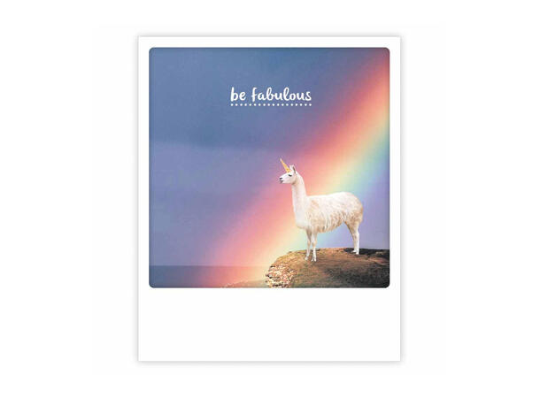 Pickmotion postkort - Be fabulous Pickmotion - Postkort