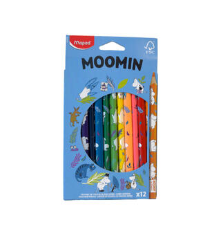Mummi - Fargeblyanter store 12stk