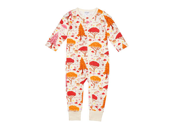 Mummi Pyjamas - Oppdagelse Hvit Babyklær fra Mummi
