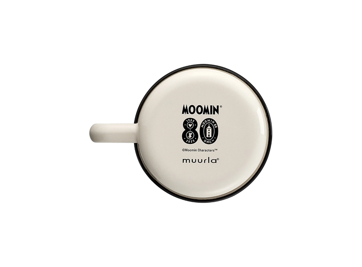 Mummikopp Emalje - Mummi 80 år 3,7 dl 