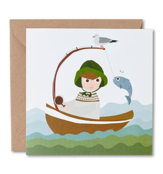 Blafre kort stort - Fisker Dobbelt kort