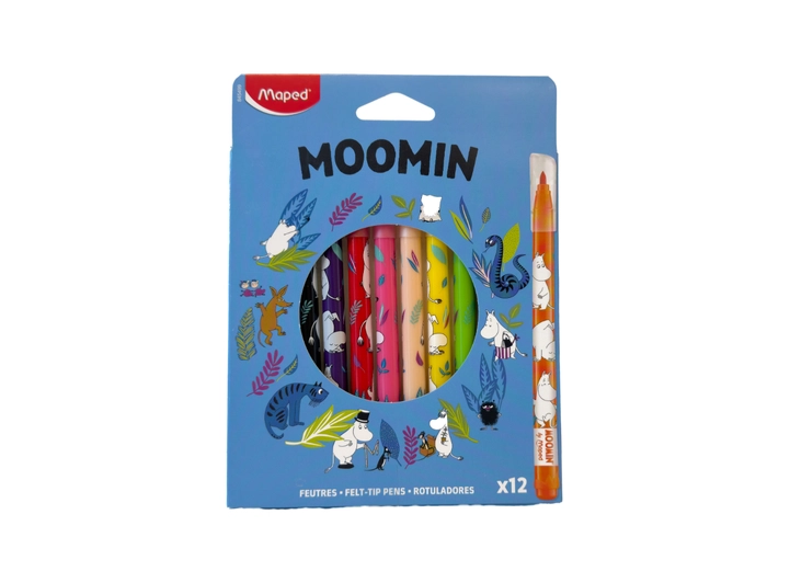 Mummi - Felt tip penner 12stk 