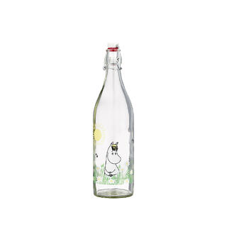 Mummi Glassflaske - I hagen 1 liter