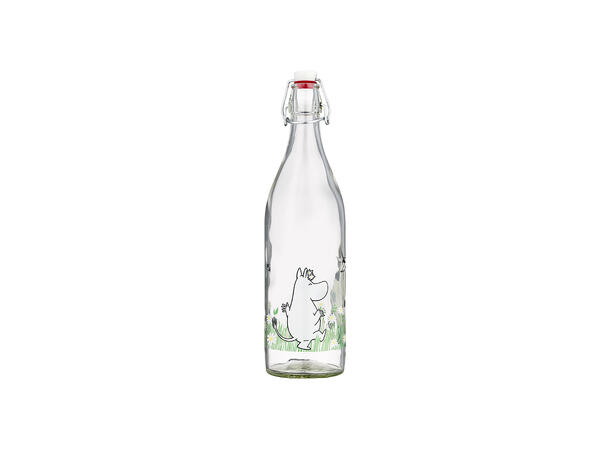 Mummi Glassflaske - I hagen 1 liter
