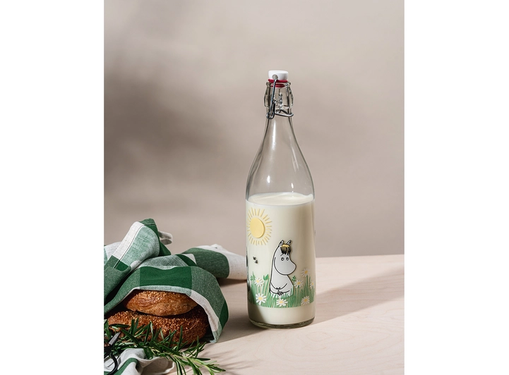 Mummi Glassflaske - I hagen 1 liter 