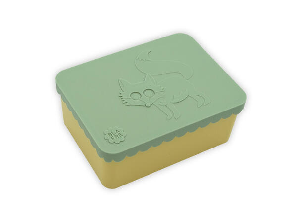 Blafre matboks i plast ett rom - Rev Lys grønn/lys gul