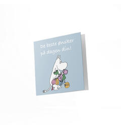 Mummi dobbeltkort - De beste ønsker 12 cm Mummi