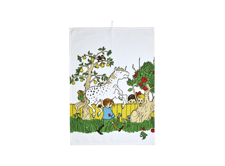 Pippi kjøkkenhåndkle - Veien hjem 50 x 70cm 