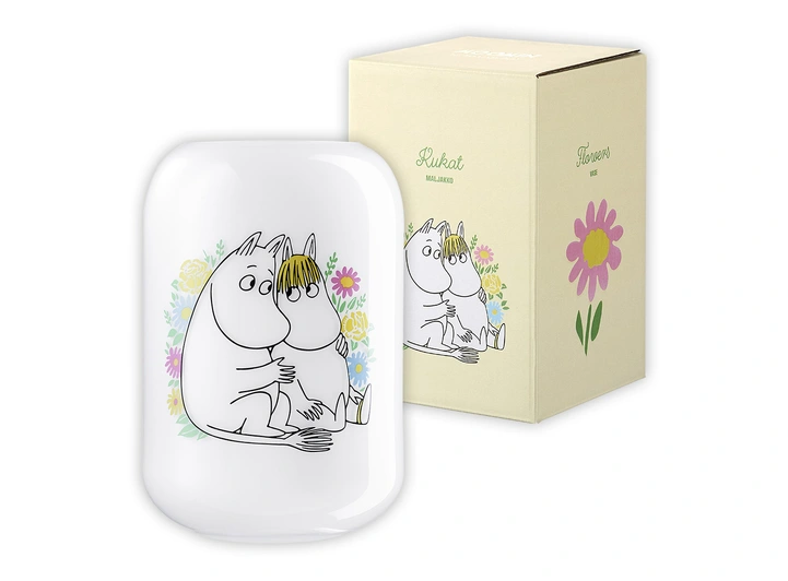 Mummi Vase - Blomster 19cm 