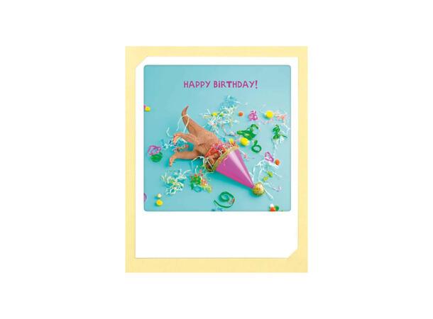 Pickmotion doble kort - Happy birthday Pickmotion - Doble kort