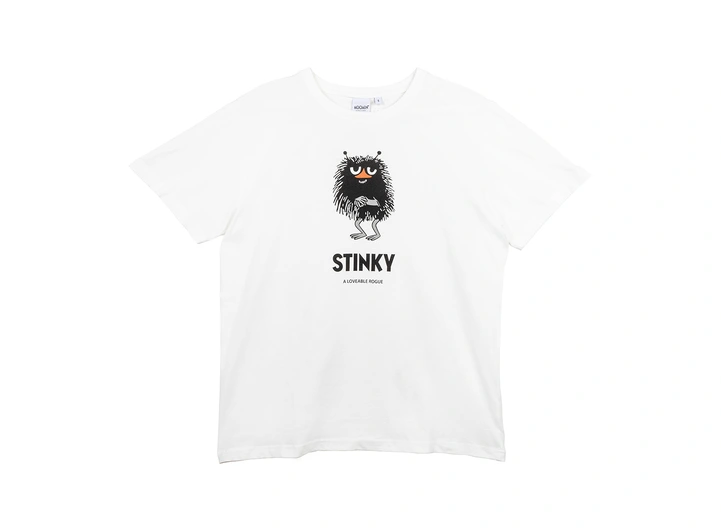Mummi T-skjorte - Stinky Hvit M Voksenklær fra Mummi 