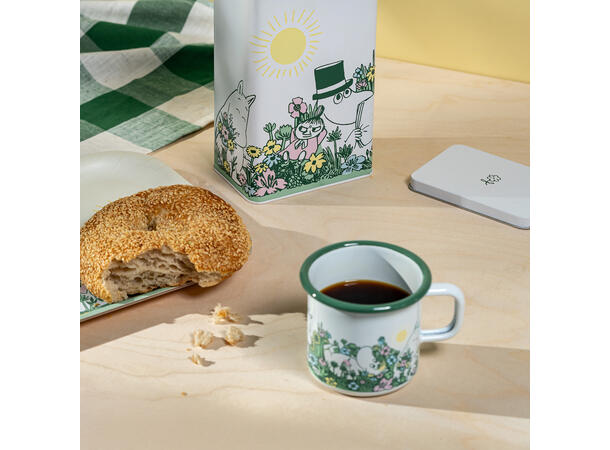 Mummikopp Emalje - I hagen 3,7 dl 