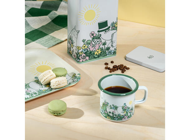 Mummikopp Emalje - I hagen 3,7 dl 