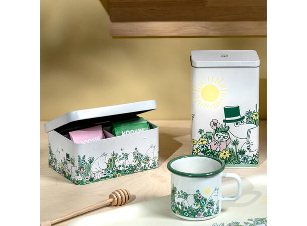 Mummikopp Emalje - I hagen 3,7 dl 