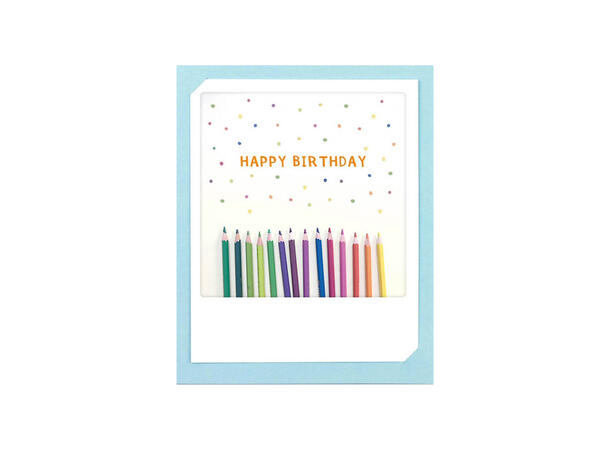 Pickmotion doble kort - Happy birthday Pickmotion - Doble kort