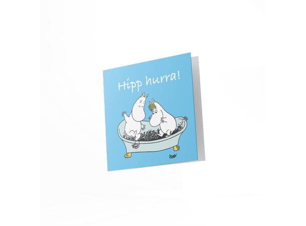 Mummi dobbeltkort - Hipp hurra! 12 cm Mummi