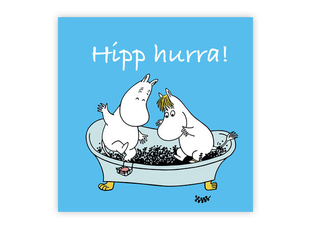 Mummi dobbeltkort - Hipp hurra! 12 cm Mummi 