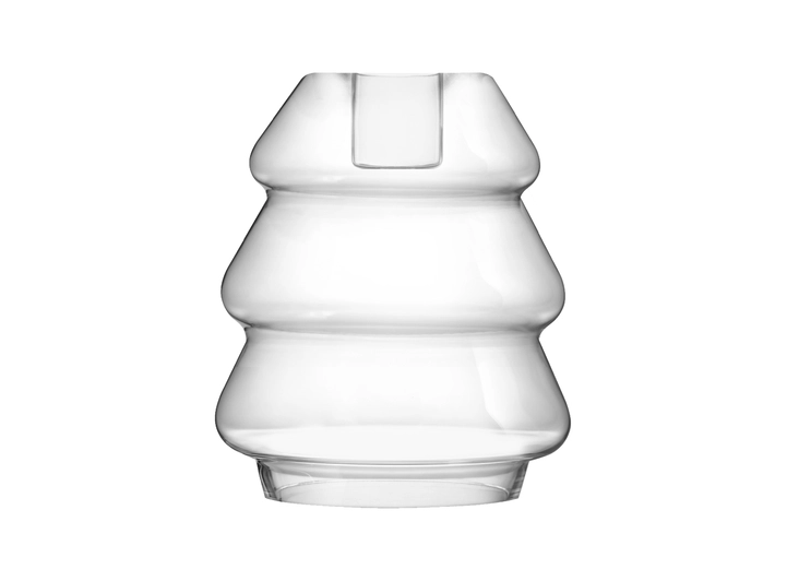 Muurla Glasstre stearinlysholder 10,5cm 