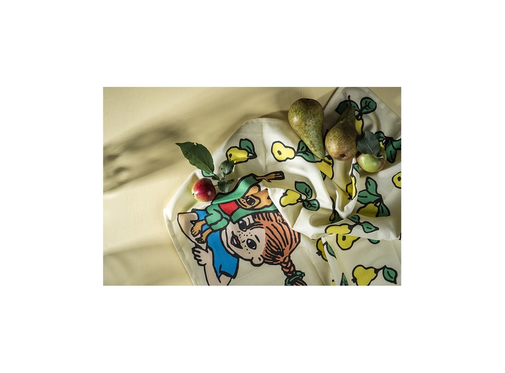 Pippi kjøkkenhåndkle - Frukt 50 x 70 cm 