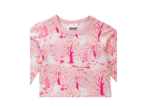Mummi Body - Kirsebærblomst Lilla Babyklær fra Mummi
