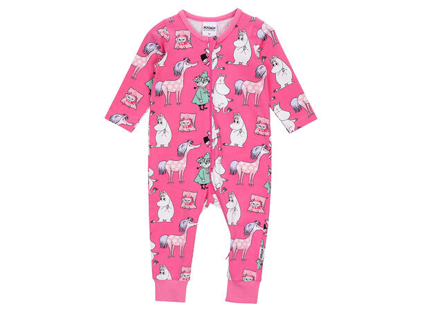 Mummi Pyjamas - Jentegjeng Magenta Babyklær fra Mummi