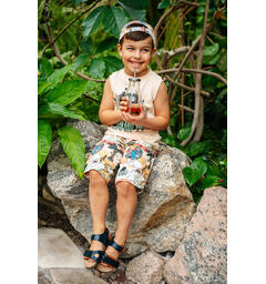 Mummi Shorts - Savanne Beige Barneklær fra Mummi