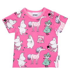 Mummi T-Skjorte - Jentegjeng Magenta Barneklær fra Mummi