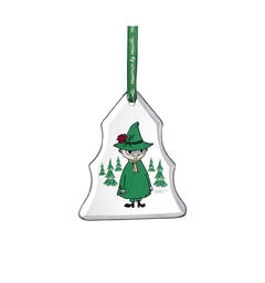 Mummi glass dekor - Snusmumrikken 8 cm