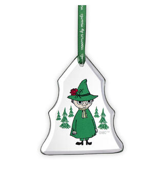 Mummi glass dekor - Snusmumrikken 8 cm